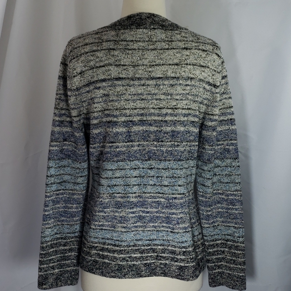 Pendleton Striped Sweater Blazer - image 7